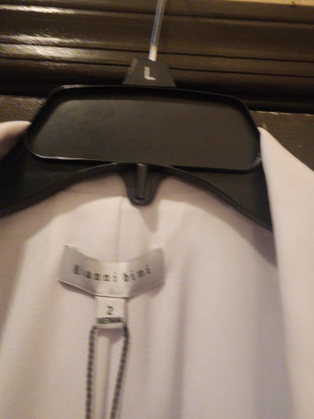 Gianni Bini White Open-Front Blazer Jacket - Picture 2 of 4